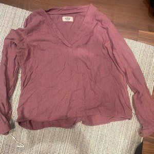 Marine Layer Laura Popover in Mauve